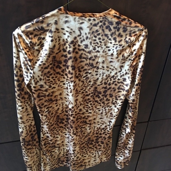 MAX MARA LEOPARD PRINT TOP SIZE S - Picture 2 of 5